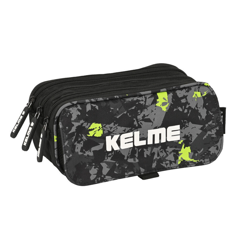 Penalis Kelme Jungle, melns, pelēks (21,5 x 10 x 8 cm) cena un informācija | Penāļi | 220.lv