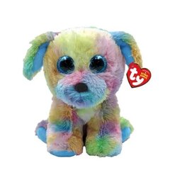 Meteor Талисман TY Разноцветная собака Макс 15 см цена и информация | Мягкие игрушки | 220.lv
