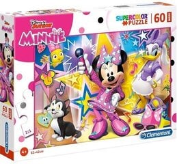 Puzle Clementoni Maxi Minnie Happy Helper 60 d. cena un informācija | Puzles, 3D puzles | 220.lv