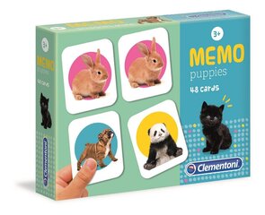 Карточки для развития памяти Clementoni Memo Puppies, 18084 цена и информация | Настольные игры, головоломки | 220.lv