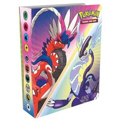 Kāršu spēle Pokemon Scarlet &amp; Violet mini albums un kāršu komplekts cena un informācija | Galda spēles | 220.lv