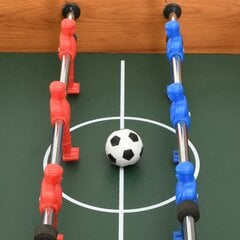 mini galda futbols, kļavas koka krāsa, 69x37x62 cm цена и информация | Настольные игры, головоломки | 220.lv