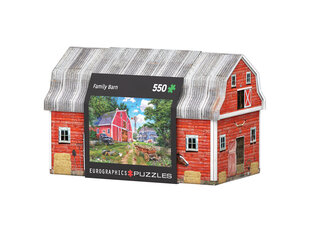 Пазл Eurographics, 8551-5601, Family Farm, Tin, 550 шт. цена и информация | Пазлы | 220.lv