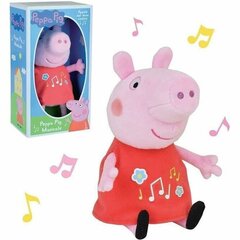 Plīša muzikāla rotaļlieta Peppa Pig, 17 cm cena un informācija | Mīkstās (plīša) rotaļlietas | 220.lv