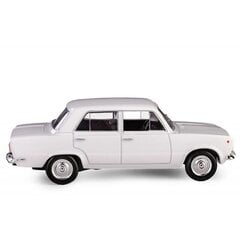 Automašīnas modelis Daffi PRL Fiat 125p K-585 15859, balts cena un informācija | Rotaļlietas zēniem | 220.lv