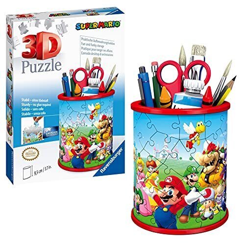 Puzle Ravensburger Super Mario 3D, 54 gab. cena un informācija | Puzles, 3D puzles | 220.lv