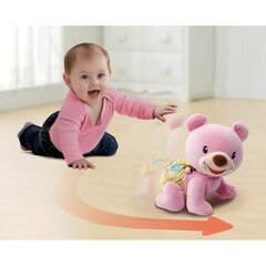 Плюшевый Vtech Baby Bear, 1,2,3 Follow Me музыкальный Розовый цена и информация | Мягкие игрушки | 220.lv