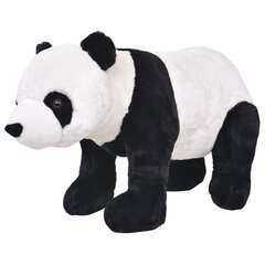 Rotaļu panda, balts ar melnu plīšs, XXL цена и информация | Мягкие игрушки | 220.lv