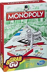 Galda spēle Hasbro Monopoly Grab N Go B1002 cena un informācija | Galda spēles | 220.lv