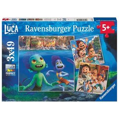 Ravensburger puzle 3x49 gabali Luca cena un informācija | Puzles, 3D puzles | 220.lv