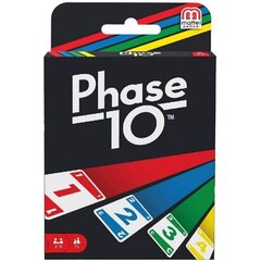 Atbilstošo kāršu spēle Phase 10 cena un informācija | Galda spēles | 220.lv