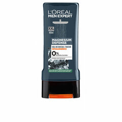 Dušas želeja L'Oreal Make Up Men Expert Magnesium Defense (400 ml) cena un informācija | Ziepes | 220.lv
