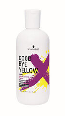 Шампунь Schwarzkopf, Goodbye Yellow, 300мл цена и информация | Шампуни | 220.lv