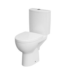 WC Pods CERSANIT PARVA Clean ON 010 3/5l ar duroplast SC vāku, ūdens padeve no sāniem cena un informācija | Tualetes podi | 220.lv