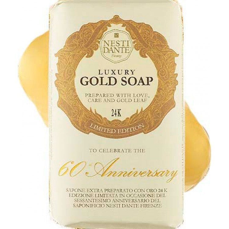 Dabīgās ziepes Nesti Dante Luxury Gold 250 g cena un informācija | Ziepes | 220.lv