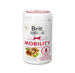 Brit Vitamins Mobility uztura bagātinātāji suņiem veselīgu kaulu un locītavu uzturēšanai, 150 g cena un informācija | Vitamīni, uztura bagātinātāji, pretparazītu līdzekļi suņiem | 220.lv