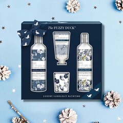 Komplekts Baylis &amp; Harding The Fuzzy Duck: dušas želeja, 250 ml + dušas krēms, 250 ml + roku krēms, 30 ml + svece cena un informācija | Dušas želejas, eļļas | 220.lv