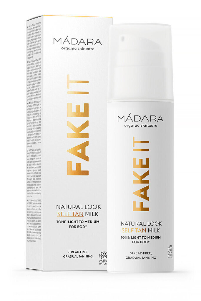 Paštonējošs pieniņš Madara Fake It, 150 ml цена и информация | Paštonējošie līdzekļi | 220.lv