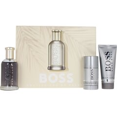 Kosmētikas komplekts Hugo Boss vīriešiem: parfimērijas ūdens EDP, 100 ml + dezodorants, 75 ml + dušas želeja, 100 ml cena un informācija | Dušas želejas, eļļas | 220.lv