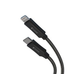 Comma cable Jub MFi USB-C - Lightning 3A 1,5m gray цена и информация | Кабели для телефонов | 220.lv