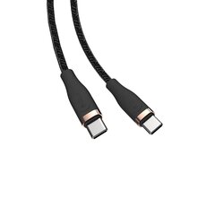 Devia cable Star EC320 PD USB-C - USB-C 1,5 m 60W 3A black цена и информация | Кабели для телефонов | 220.lv