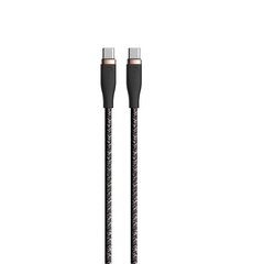 Devia cable Star EC320 PD USB-C - USB-C 1,5 m 60W 3A black цена и информация | Кабели для телефонов | 220.lv