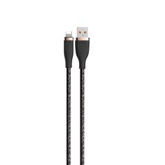 Devia cable Star EC417 USB - Lightning 1,5 m 2,4A black цена и информация | Кабели для телефонов | 220.lv