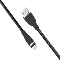 Devia cable Star EC417 USB - Lightning 1,5 m 2,4A black цена и информация | Кабели для телефонов | 220.lv