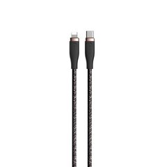 Devia cable Star EC418 PD USB-C – Lightning 1,5 m 27W 3A black цена и информация | Кабели для телефонов | 220.lv