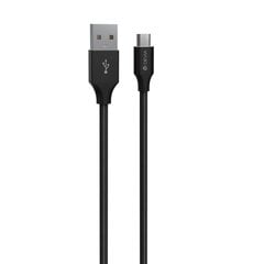 Devia cable Gracious USB - MicroUSB 2,0 m 2,1A black цена и информация | Кабели для телефонов | 220.lv