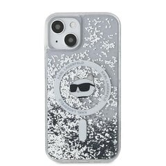 Karl Lagerfeld KLHMP12MLGCHSGH iPhone 12|12 Pro 6.1" hardcase transparent Liquid Glitter Choupette Head Magsafe цена и информация | Чехлы для телефонов | 220.lv