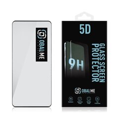 OBAL:ME 5D Glass Screen Protector for Motorola Edge 50 Fusion Black цена и информация | Защитные пленки для телефонов | 220.lv