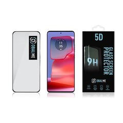 OBAL:ME 5D Glass Screen Protector for Motorola Edge 50 Pro Black цена и информация | Защитные пленки для телефонов | 220.lv