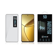 OBAL:ME 5D Glass Screen Protector for Realme 12+ Black цена и информация | Защитные пленки для телефонов | 220.lv