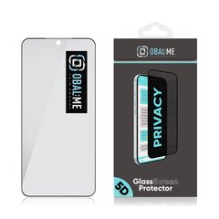 OBAL:ME Privacy 5D Glass Screen Protector for Samsung Galaxy S23 Black цена и информация | Защитные пленки для телефонов | 220.lv