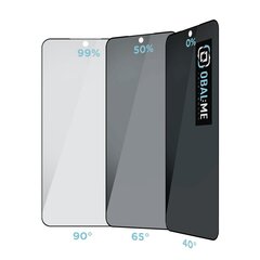 OBAL:ME Privacy 5D Glass Screen Protector for Samsung Galaxy S23 Black цена и информация | Защитные пленки для телефонов | 220.lv