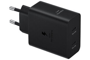 Ład. siec. Samsung EP-T5020XBEGEU PD 50W Super Fast Charge czarny|black цена и информация | Зарядные устройства для телефонов | 220.lv