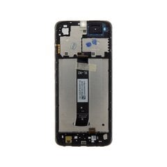 LCD Display + Touch Unit + Front Cover for Xiaomi Redmi A2|A2+ Black (Service Pack) цена и информация | Запчасти для телефонов и инструменты для их ремонта | 220.lv