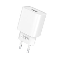 XO wall charger CE02D QC 3.0 18W 1x USB white цена и информация | Зарядные устройства для телефонов | 220.lv