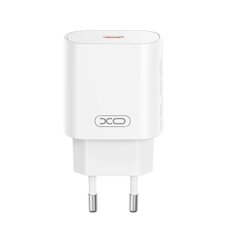 XO wall charger CE25 PD 25W 1x USB-C white + cable USB-C - Lightning цена и информация | Зарядные устройства для телефонов | 220.lv