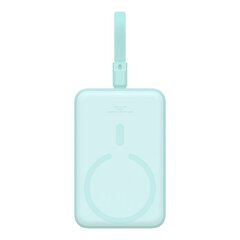 Powerbank Baseus Magnetic Mini 10000mAh 20W MagSafe (mint) цена и информация | Зарядные устройства Power bank | 220.lv