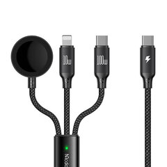 USB-C 3in1 cable Mcdodo CA-4940 USB-C, Lightning, Apple Watch цена и информация | Кабели для телефонов | 220.lv