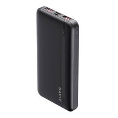 Powerbank HAVIT PB90 10000 мАч (черный) цена и информация | Зарядные устройства Power bank | 220.lv