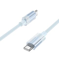 Borofone Cable BU44 Sincero - Type C to Type C - 60W 3A 1,2 metres blue цена и информация | Кабели для телефонов | 220.lv