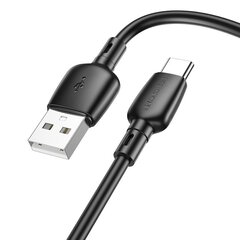 Borofone Cable BX93 Super Power - USB to Type C - 27W 3A 1 metre black цена и информация | Кабели для телефонов | 220.lv