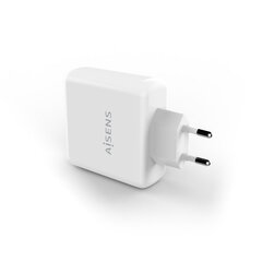 Зарядное Aisens PD 3.0 QC 3.0 USB-C Белый 60 W цена и информация | Зарядные устройства для телефонов | 220.lv