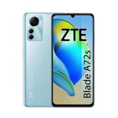 Смартфоны ZTE Blade A72s 64 Гб Синий UNISOC T606 3 GB RAM цена и информация | Мобильные телефоны | 220.lv