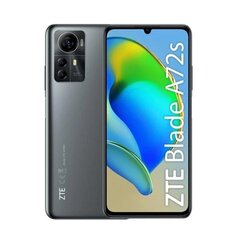 Смартфоны ZTE Blade A72s Серый 64 Гб UNISOC T606 3 GB RAM цена и информация | Мобильные телефоны | 220.lv