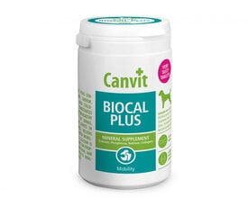 Canvit Biocal Plus kolagēns suņiem veselām locītavām un cīpslām, 230 g cena un informācija | Vitamīni, uztura bagātinātāji, pretparazītu līdzekļi suņiem | 220.lv