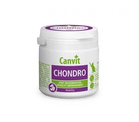 Canvit Chondro N100 uztura bagātinātāji kaķiem pārvietošanās grūtību profilaksei, 100 g cena un informācija | Vitamīni, uztura bagātinātāji, pretparazītu līdzekļi suņiem | 220.lv